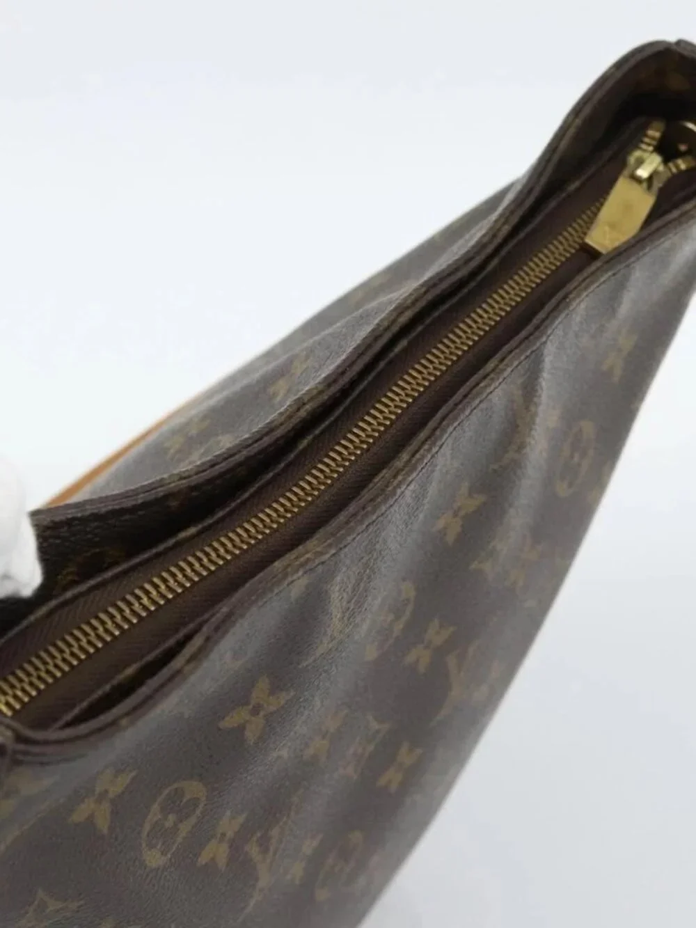 LOUIS VUITTON Monogram Looping GM Shoulder Bag M51145 LV Auth ka5000